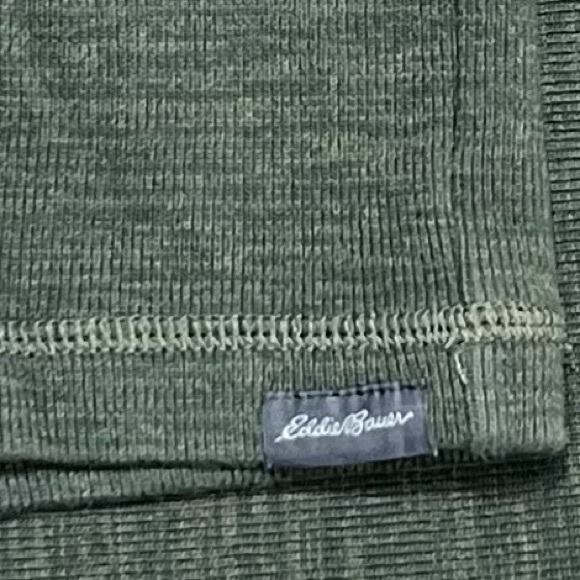 Eddie Bauer Sweater Long Sleeve 1/4 Zip Pullover - Picture 9 of 10